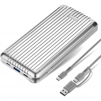 Zendure A6PD 20100mAh Batería Externa Cargador Movil Portátil con USB-C Power Delivery 2.0 y Quick Charge 3.0 para iPhone, iPad, Huawei, Samsung, Sony, LG, Nintendo Switch, MacBook, Laptop etcétera