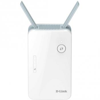 D-Link E15 EAGLE PRO AI AX1500, Extensor de Pared, Wi-Fi 6 1500 Mbps, WiFi Mesh Inteligente con router o nodos Eagle Pro AI de D-Link, HotSpot con puerto Gigabit, WPA3