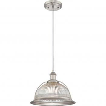 Lámpara colgante Westinghouse 6338740 Retro Níquel