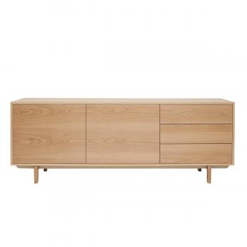 Aparador nórdico de madera clara Miliboo 195 cm SID