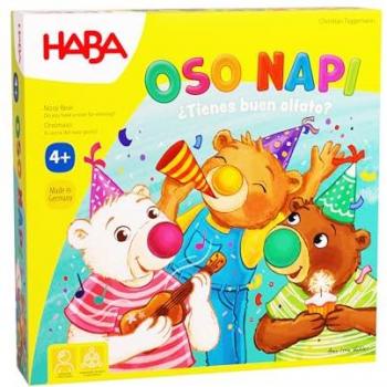 HABA Oso Napi - Juego de Mesa Infantil de Clasificación para Niños a Partir de 4 Años