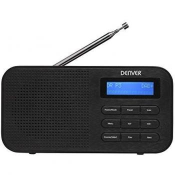 Denver DAB-42 Radio Portátil Digital Color Negro