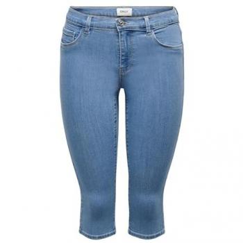 Shorts de Mezclilla para Mujer Only Onlrain Life Reg SK Knickers Color Azul Claro, Tallas XS a M