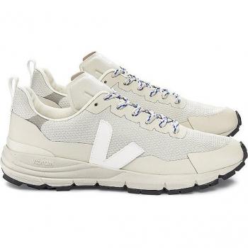 VEJA Dekkan Alveomesh Natural White Trainers, Colour: Beige Suede, Size: UK 6 (39) - Women's Sneakers, Material: Polyester/Rubber/Plastic