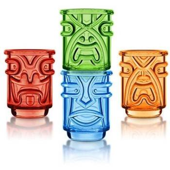 Final Touch TIKI TK5402 - Vasos apilables de chupito