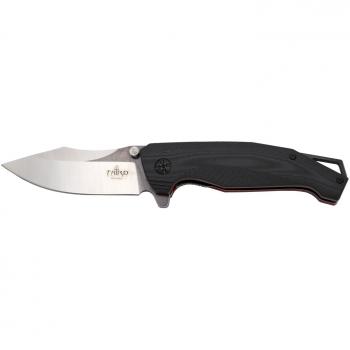 Navaja Asistida Third K1931BK con Hoja de Acero de 10.4 cm y Mango G10 Bicolor en Negro