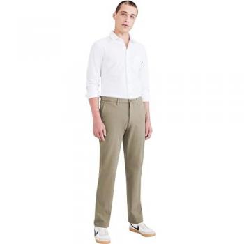 Pantalón Chino Dockers Smart 360 Flex Motion Slim Fit para Hombre, Estilo Formal y Casual