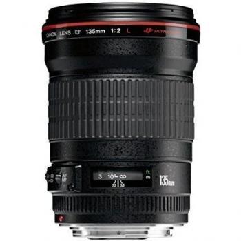 Canon EF 135mm f/2L USM Lens for Canon SLR Cameras - Fixed