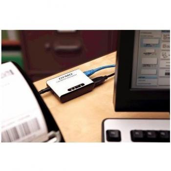 Dymo LabelWriter Print Server Adaptador de Red Ethernet para Impresoras de Etiquetas, Compatible con PC y Mac