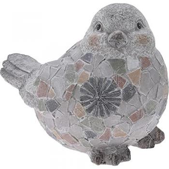 Figura de pájaro MGO ProGarden, material: MGO (Magnesium Oxide), diseño decorativo, resistente a la intemperie, ideal para jardines y terrazas