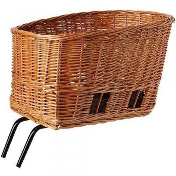 Basil Pasja mimbre cesta sistema Elba perro - negro, medio/45 cm