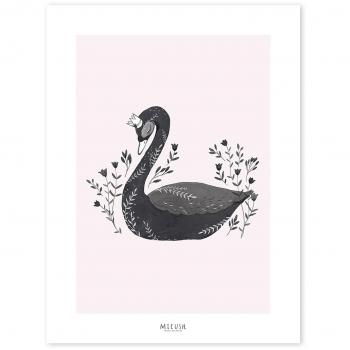 Lilipinso poster animales papel rosa 30x 01x 40cm
