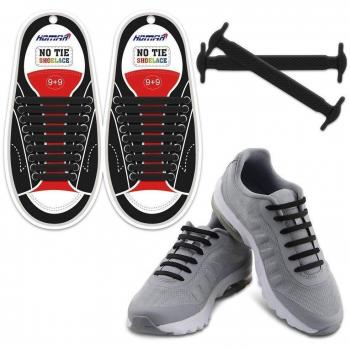 Homar sin corbata Cordones de zapatos para niños y adultos Impermeables cordones de zapatos de atletismo atlética de silicona elástico plano con multicolor de los zapatos del tablero Sneaker boots
