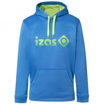 Izas Duero - Sudadera para hombre, color azul royal / verde claro, talla L