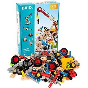 BRIO Builder Activity Set - 211 Pieces STEM Construction Kit
