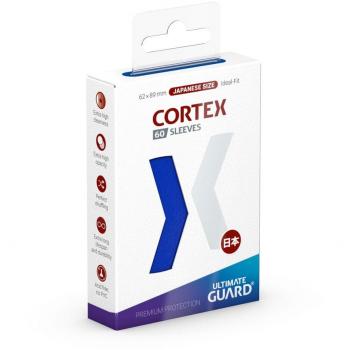 Fundas Ultimate Guard Cortex Tamaño Japonés Azul (60 unidades)