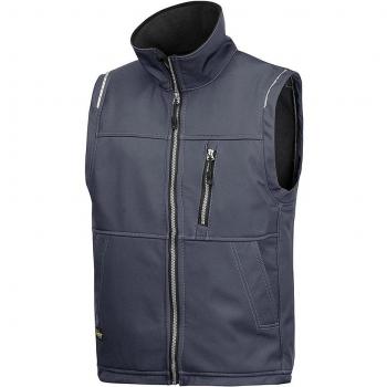 Chaleco Soft Shell Snickers Workwear Talla XXL Color Gris Oscuro