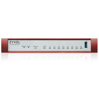 Zyxel USG FLEX 100H Hardware Firewall, 3000 Mbit/s, 8 Gigabit User-Definable Ports USGFLEX100H-EU0101F