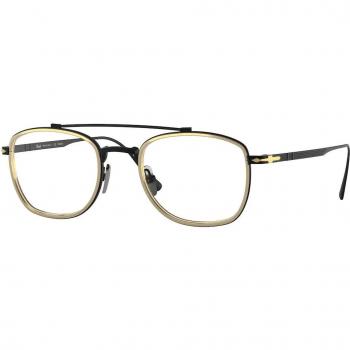 Persol PO5005VT 8008 Armazones para Hombre Dorados, Lentes Recetadas Para Hombre Dorados, Gafas Recetadas para Hombre Dorados