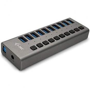 HUB USB de 10 puertos I-TEC USB 3.0 HUB 48 W ACCS