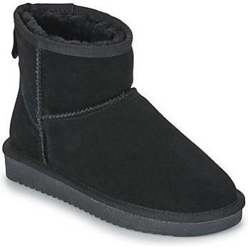 Gioseppo Botas Australianas Negras de Caña Media para Mujer - Gilliam