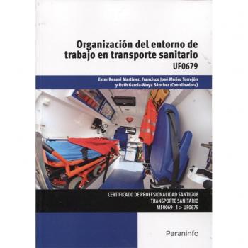 Organización del entorno de trabajo en transporte sanitario