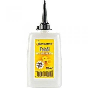 Aceite Universal Hanseline 100ml - Sin Resinas ni Ácidos, Ideal para Precisión y Mantenimiento de Bicicletas