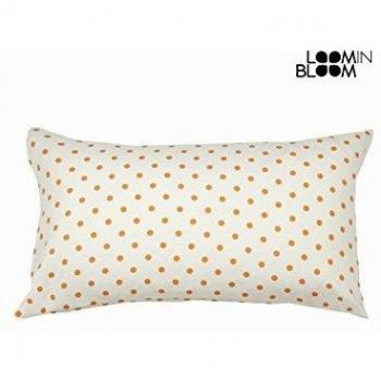 Cuscino a pois nature arancione - Little Gala Collezione by Loomin Bloom