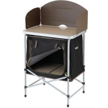 Gelert - Mueble de cocina con encimera y armario, color marrón