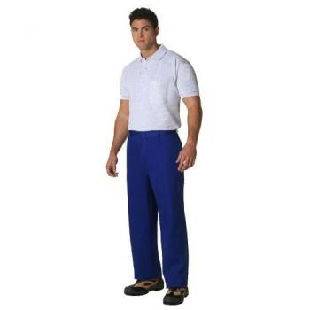 Pantalón de Trabajo Largo Azul Multibolsillos Resistente Talla 44