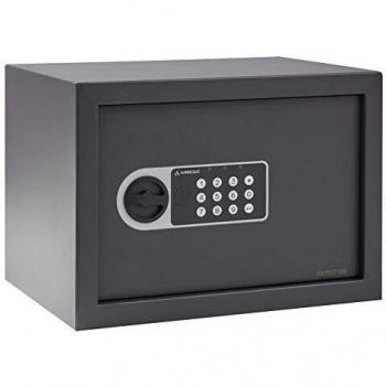 ARREGUI Premier 16501-S2 Caja Fuerte de Acero con Cerradura Electrónica, Caja de Seguridad para Casa y Hogar, Teclado con Código Programable, con Llave de Emergencia, 25 x 35 x 25 cm, 16 L