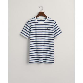 Camiseta de niño Gant con estampado de rayas y manga corta