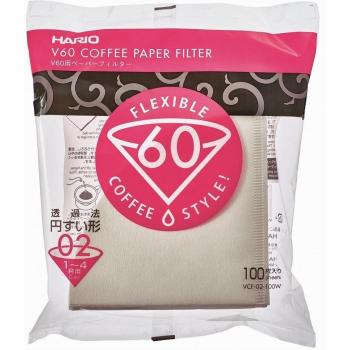 VCF-02-100W 100 pieces 1-4 cups of Hario V60 for paper filter 01W
