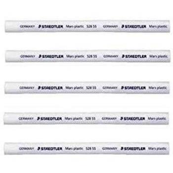 Staedtler Mars Plastic - Lote de 5 recambios para bolígrafos de goma