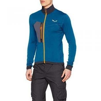 SALEWA PTC FZ Chaqueta, Hombre, BLU