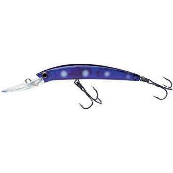 Yo-Zuri Crystal Minnow Deep Diver Walleye Flotante señuelo, 5 1/4,Midnight