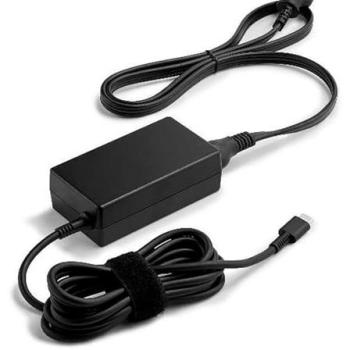 Adaptador de Corriente HP Poly USB-C 65W con Cable de Alimentación - B92SVAA#ABB