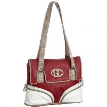 Poodlebags GERMAN COUTURE - classical cruise - Stralsund - red 3GC0312STRAR - Bolso con asas para mujer, color rojo, talla 25 x 9 x 19 cm