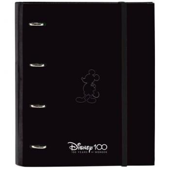 Carpeta 4 Anillas 35mm con Recambio Mickey Mouse 100 - Safta