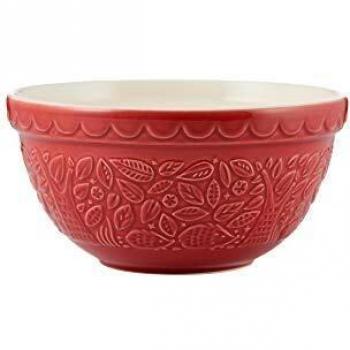Mason Cash in The Forest S30 Red Mixing Bowl 2002.151