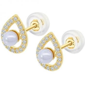Pendientes Time Road HIN00095 Oro Mujer