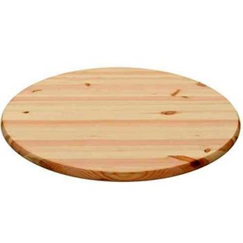 vidaXL Tablero de Mesa Redondo de Pino Natural 25 mm 70cm Recambios Bricolaje