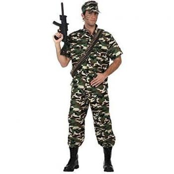 Disfraz de Soldado Camuflaje para Adultos - Talla XL