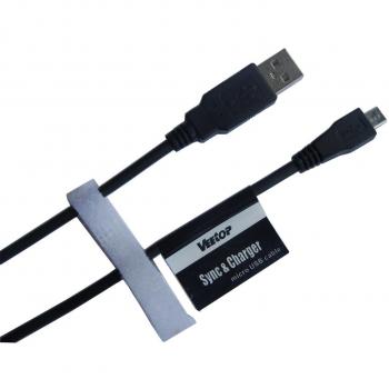 VeetopÂ® 3m Micro USB 2.0 Cable - With Velcro for Wrapping Up, Easy for Carry