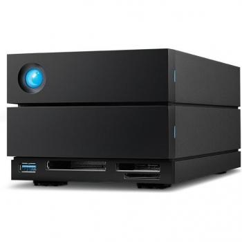 LaCie 2big Dock Disco Duro Externo 48 TB Thunderbolt 3 Escritorio Negro