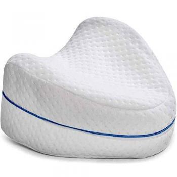 GreaTool Almohada Ortopédica para Pierna y Rodilla, Espuma con Memoria, Alivia el Dolor de Espalda, Cadera y Articulaciones, Soporte para el Tobillo y la Rodilla