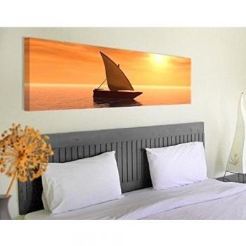 Cuadro en lienzo no.514 Romantic Sailing 120x40cm, cuadros, cuadro lienzo, cuadro de lienzo, cuadro sobre lienzo, cuadro moderno, cuadro decoracion, cuadros decorativos, cuadro xxl