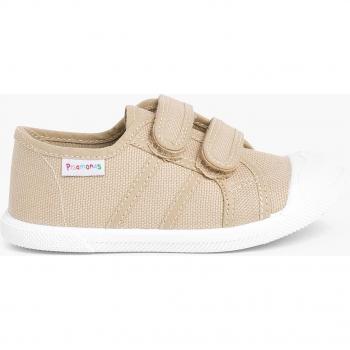 Zapatillas de lona para niños con doble cierre adherente - Pisamonas