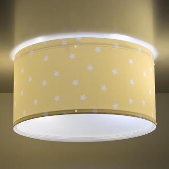 Plafón Infantil Estrella Amarillo E27 33 cm Star Light