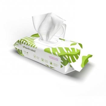 Toallitas Húmedas Compostables para Perros y Gatos con Aroma a Lavanda - 100 Unidades
